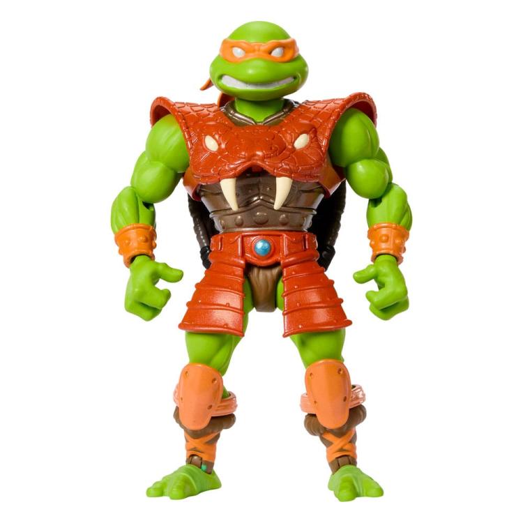 MASTERS DEL UNIVERSO & TORTUGAS NINJA DE Grayskull Figura Michelangelo 14 cm MATTEL