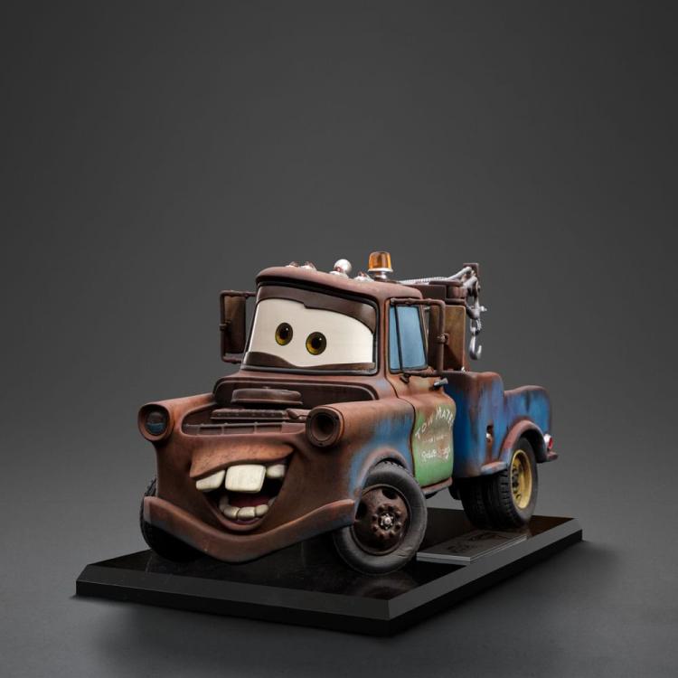 Cars Estatua 1/10 Art Scale Tow Mater 17 cm  Iron Studios 