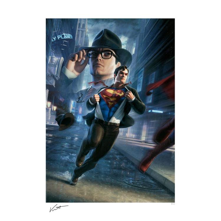 DC Comics Litografia Superman: Call To Action 46 x 61 cm - sin marco VanderStelt Studio 