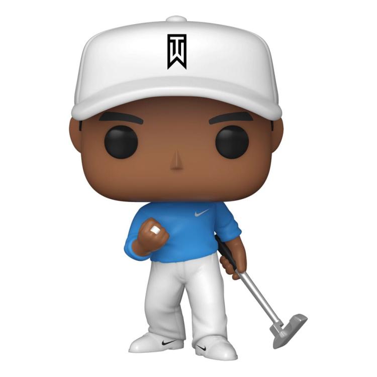 Tiger Woods POP! Golf Vinyl Figura Tiger Woods (Blue Shirt) Exclusive 9 cm FUNKO