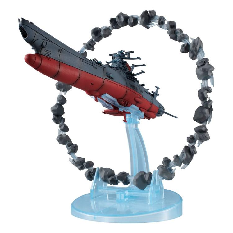 Space Battleship Yamato 2202 Estatua Cosmofleet SP Aircraft Warriors of Love Re & Asteroid Ring 16 cm Megahouse