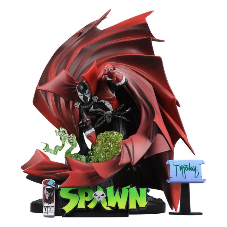 Spawn Estatua 1/10 Spawn #1 (Black White & Red All Over) 24 cm  DC Direct