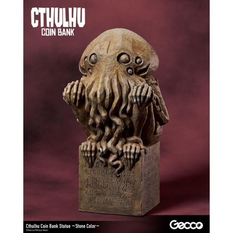 H.P. Lovecraft Cthulhu Mythos Hucha Estatua Cthulhu (Stone Color) 24 cm