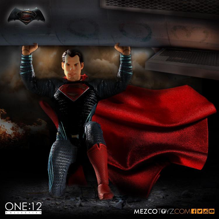 Batman v Superman Dawn of Justice Figura 1/12 Superman 15 cm