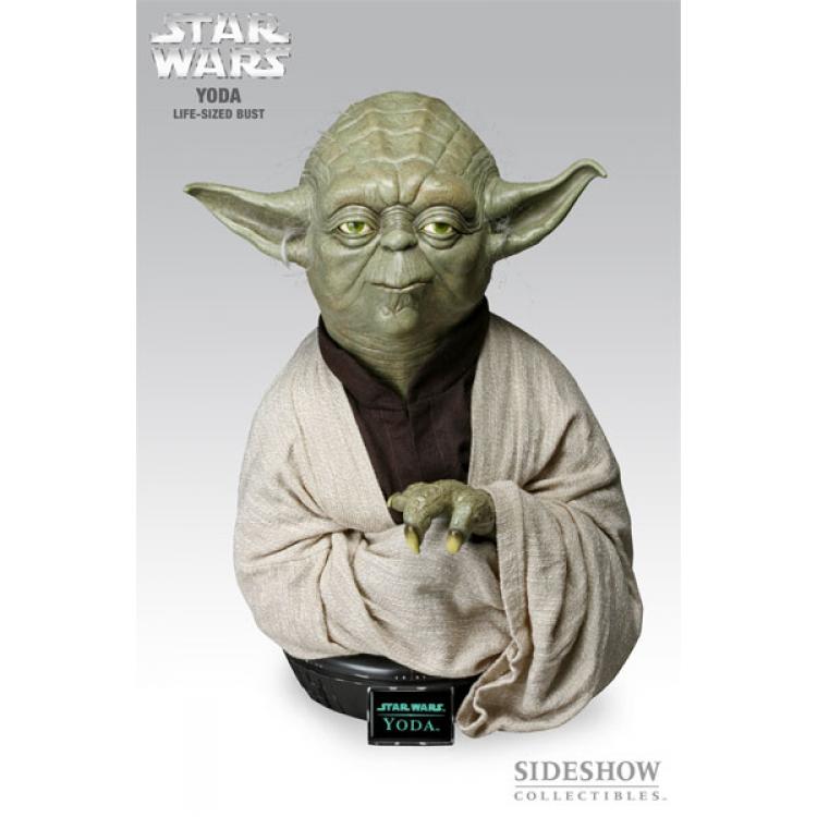 Star Wars Yoda Life-Size Bust Sideshow