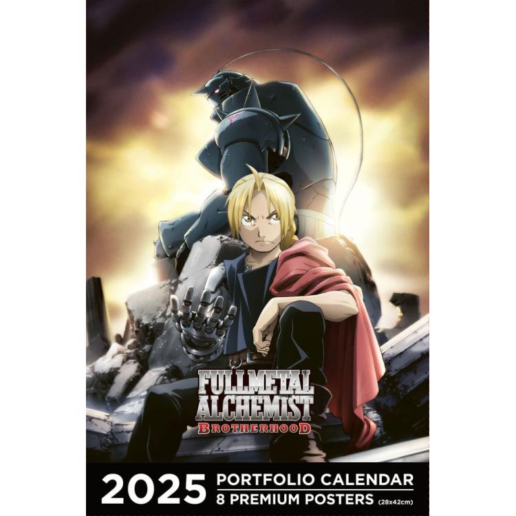 Fullmetal Alchemist Portfolio Calendario 2025 *Edición Inglés* Ynnis Editions