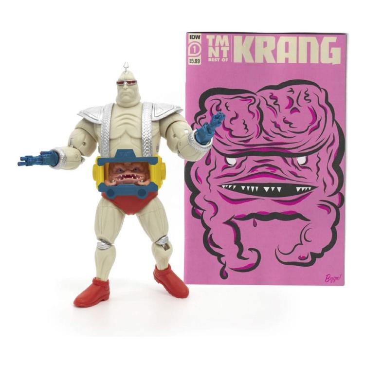 Tortugas Ninja Figura y Cómic BST AXN XL Krang with Android Body 20 cm The Loyal Subjects