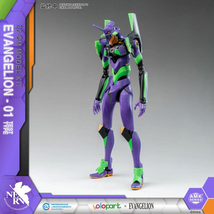 Neon Genesis Evangelion Maqueta AMK Series Eva-01 20 cm  Yolopark