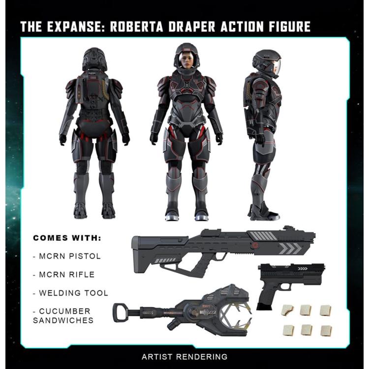 The Expanse Action Figure Roberta Draper 20 cm Nacelle Consumer Products 