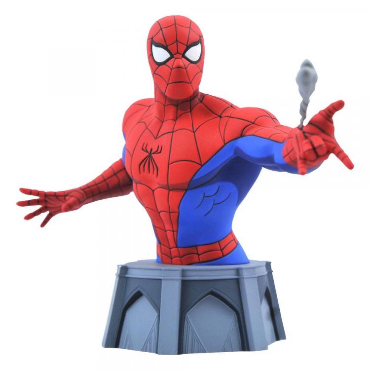 Spider-Man: The Animated Series Busto 1/7 Spider-Man 15 cm