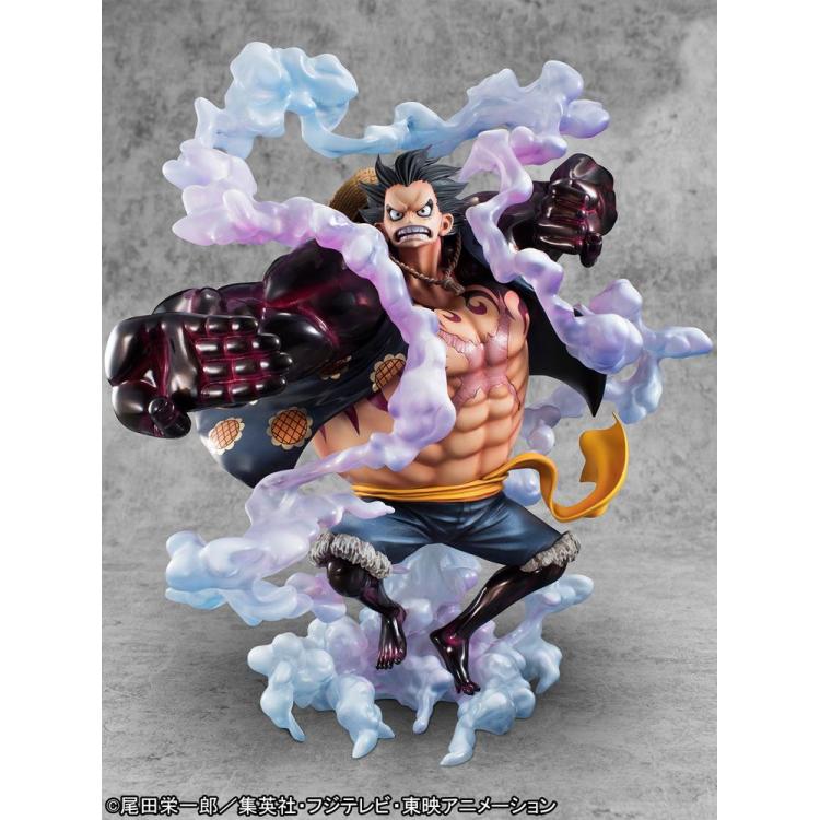 One Piece Estatua PVC Excellent Model P.O.P. Limited Monkey D. Luffy Gear 4 20 cm