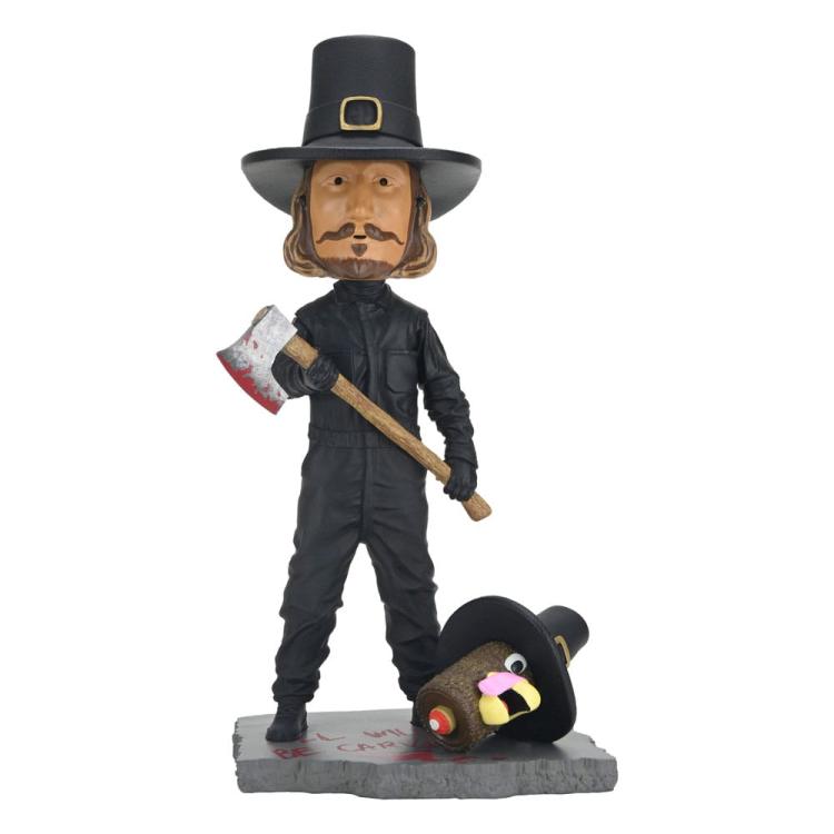 Thanksgiving Cabezón Head Knocker Ultimate John Carver 20 cm NECA