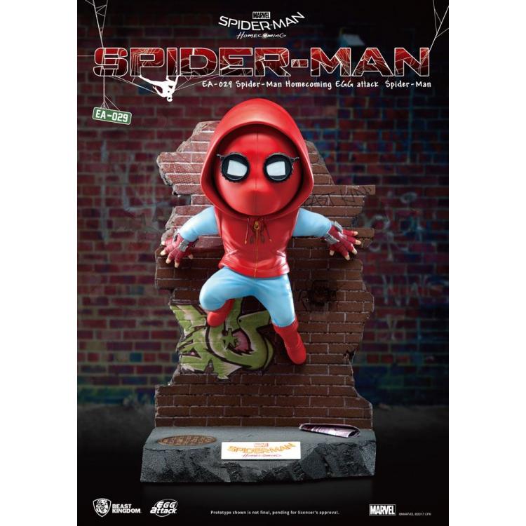 Spider-Man Homecoming Egg Attack Statue SpiderMan 32 cm
