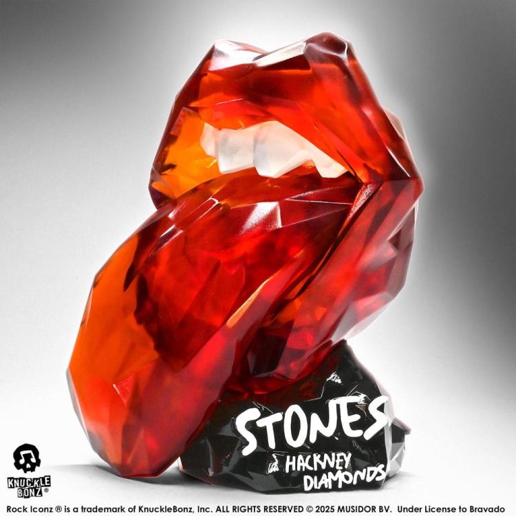 Rolling Stones Estatua 3D Vinyl Licks (Hackney Diamonds Version) 22 cm Knucklebonz