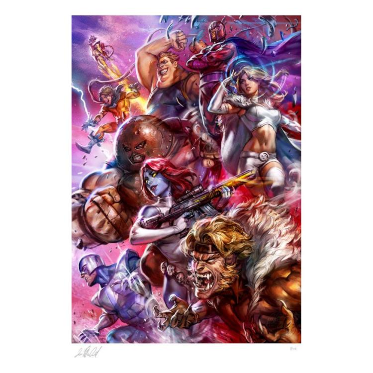 Marvel Litografia The Brotherhood of Mutants 46 x 61 cm SIDESHOW X-MEN