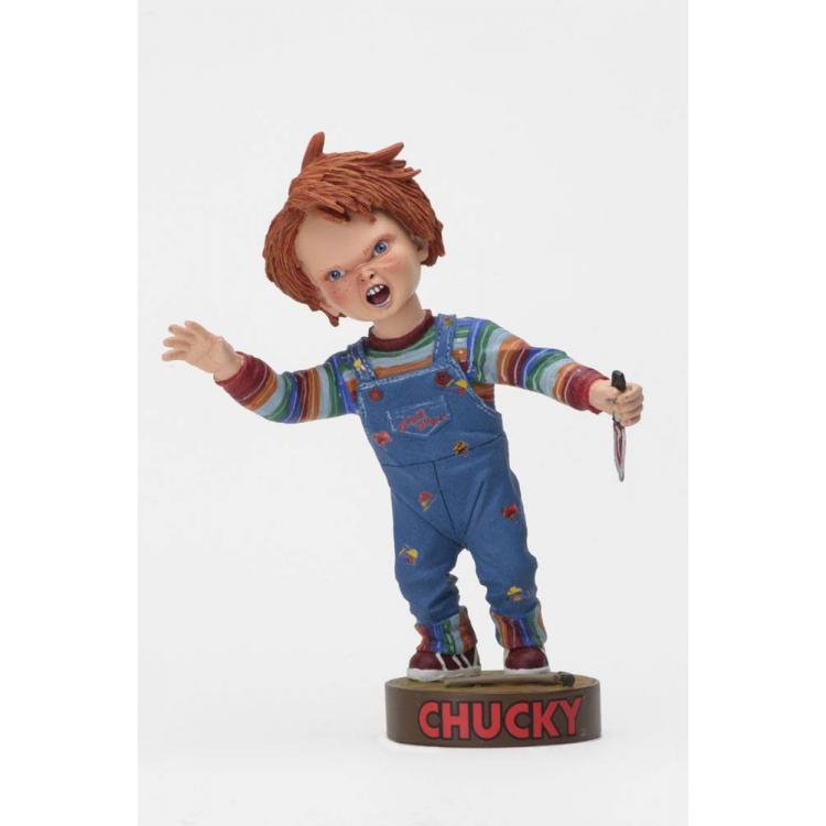 Chucky el muñeco Cabezón Head Knocker Chucky with Knife 18 cm