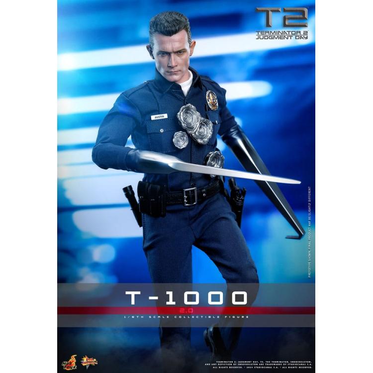 Terminator 2 Figura 1/6 Movie Masterpiece T-1000 (2.0) 31 cm HOT TOYS