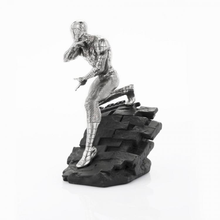 Marvel Pewter Collectible Statue Spider-Man Webslinger 12 cm