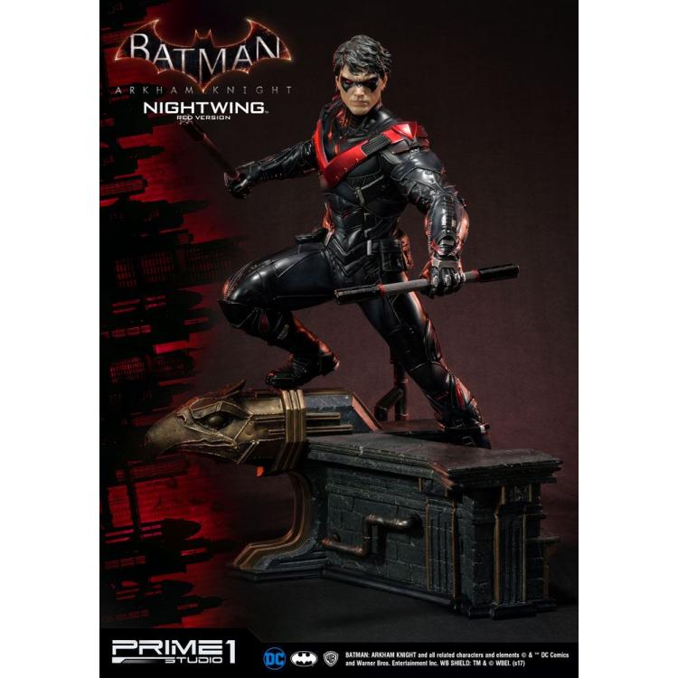 Batman Arkham Knight Estatua 1/3 Nightwing Red Version 68 cm