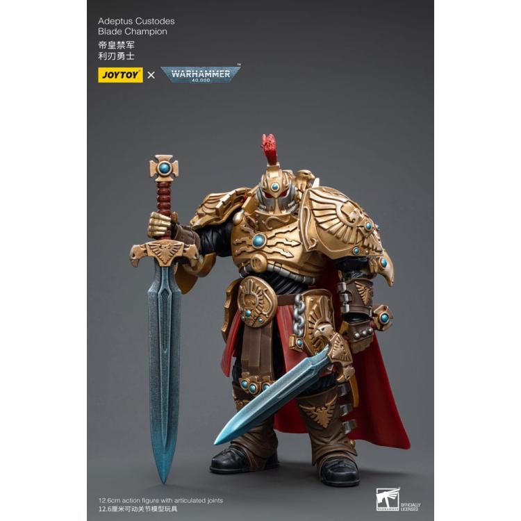 Warhammer 40k Figura 1/18 Adeptus Custodes Blade Champion 12 cm   Joy Toy (CN) 