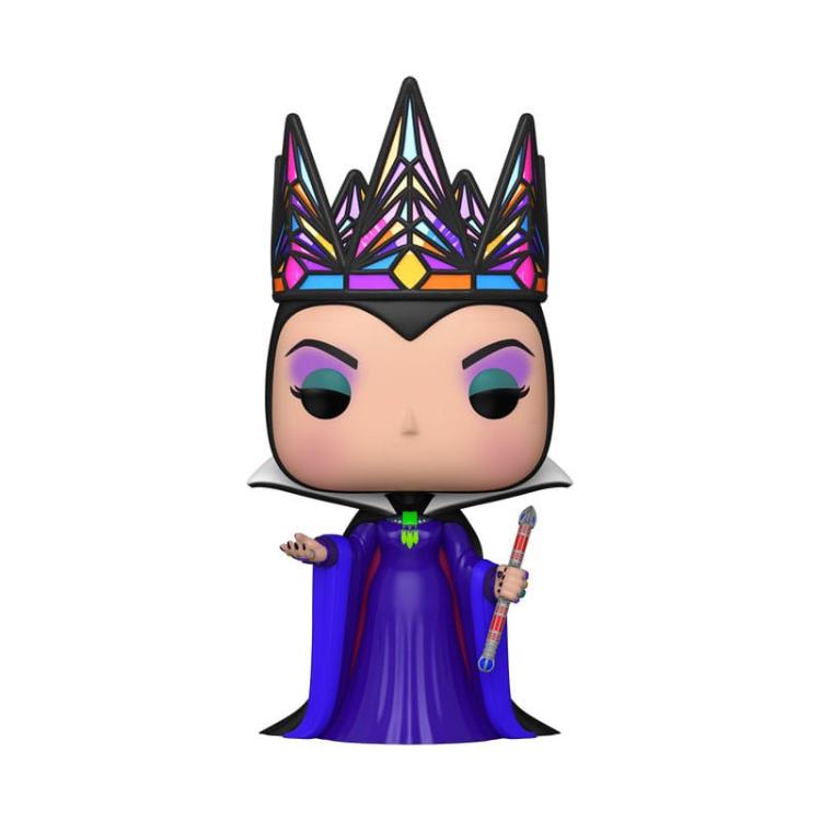 Blancanieves y los Siete Enanitos Disney Figura POP! Reina Malvada Vinyl Evil Queen (Black & Purple Gown) 9 cm FUNKO