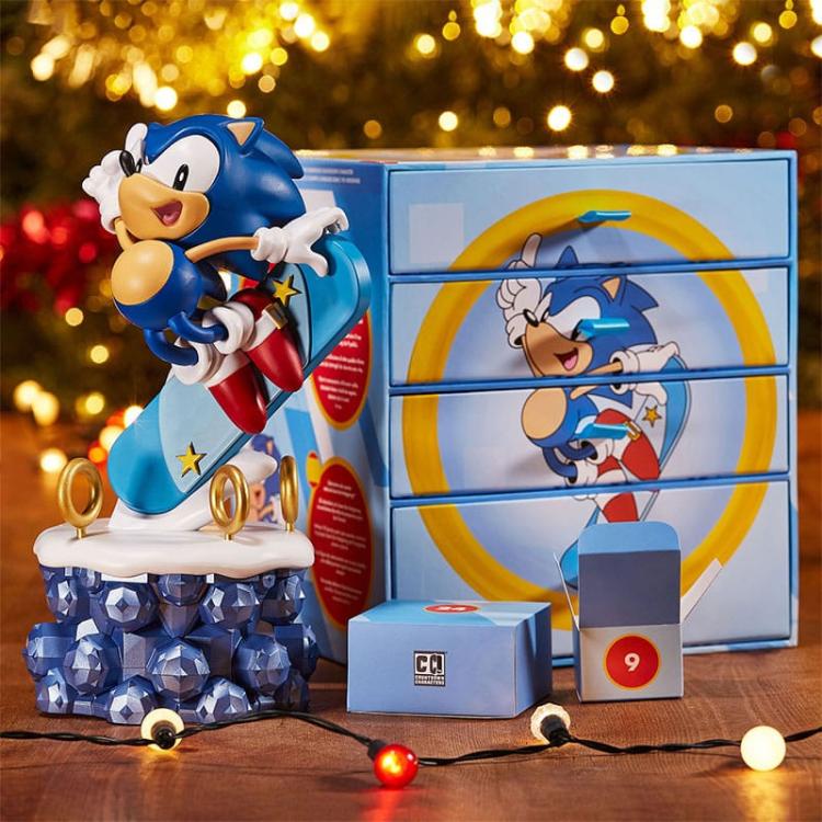 Sonic - The Hedgehog Calendario de adviento Maqueta Countdown Character Sonic Numskull