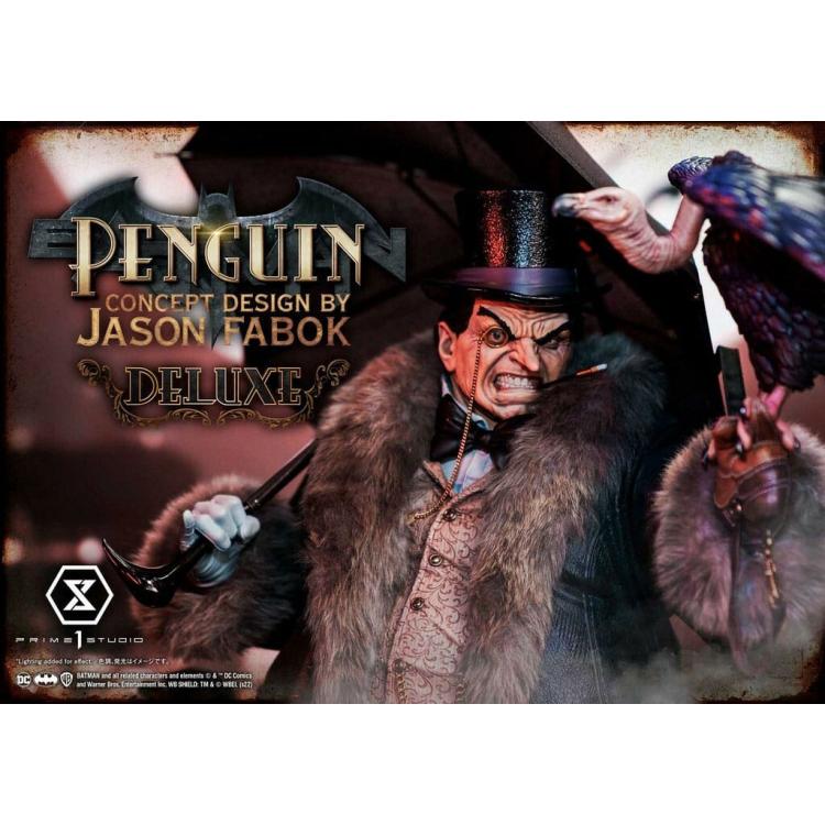 DC Comics: Estatua a escala 1:3 de la versión Deluxe Concept Designde Penguin Prime 1 Studio 