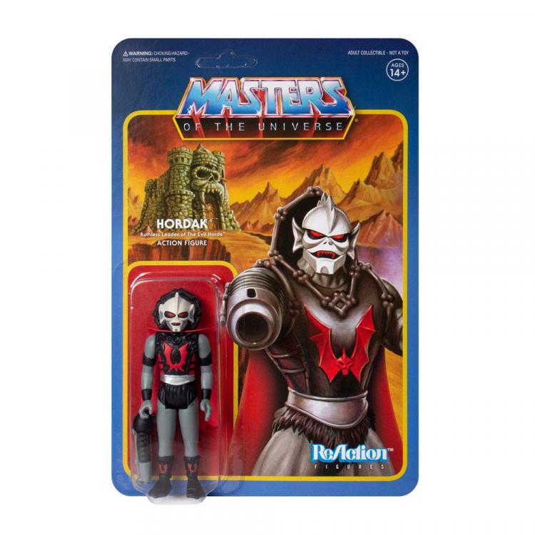 Masters of the Universe ReAction Action Figure Hordak (Grey) 10 cm
