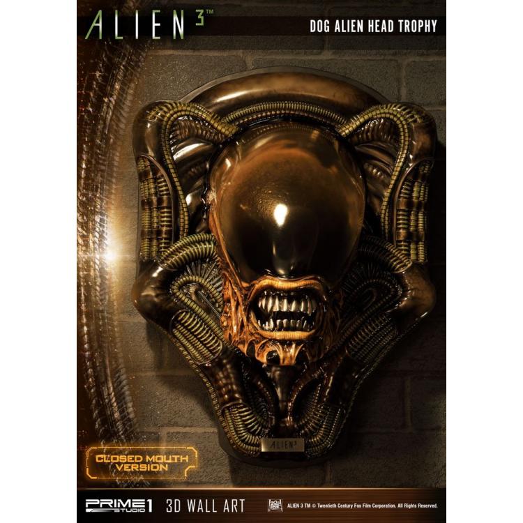 Alien 3 3D Wall Art Dog Alien Closed Mouth Ver. 58 cm