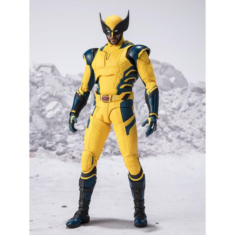 DEADPOOL & LOBEZNO FIGURA  15,5 CM  SH FIGUARTS TAMASHII NATIONS WOLVERINE 