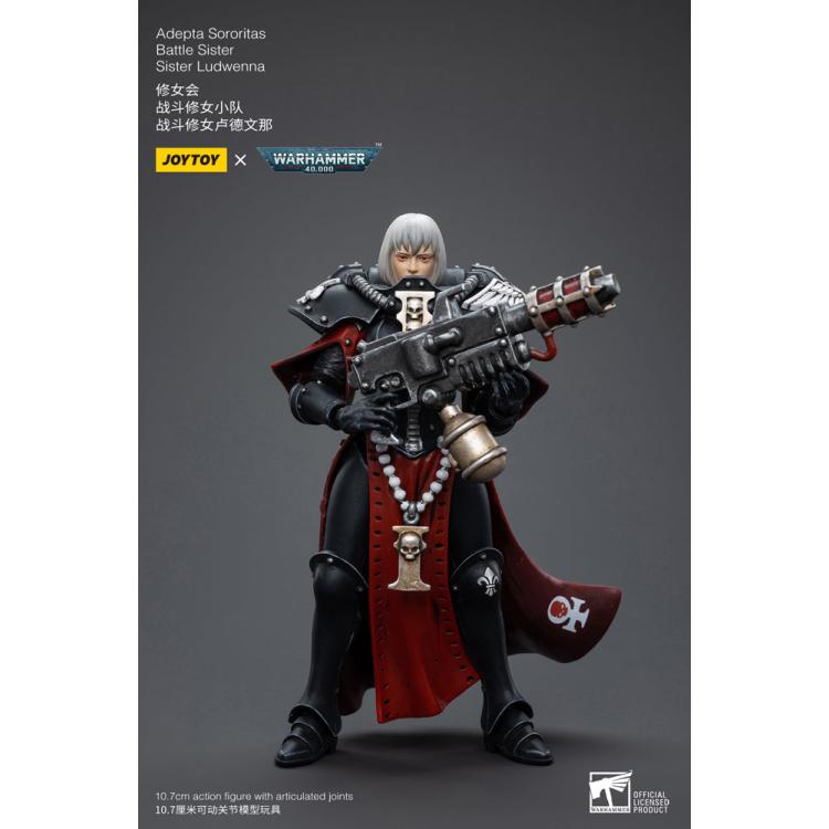 Warhammer 40k Figura 1/18 Adepta Sororitas Battle Sister Sister Ludwenna 10 cm  Joy Toy (CN) 