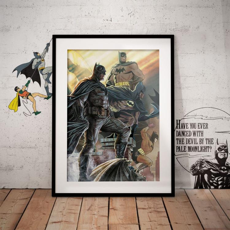DC Comis Litografia Batman 85th Anniversary Limited Edition 42 x 30 cm FaNaTtik