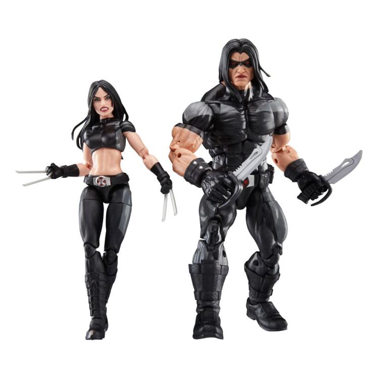 X-Force Marvel Legends Pack de 2 Figuras X-23 & Warpath 15 cm HASBRO