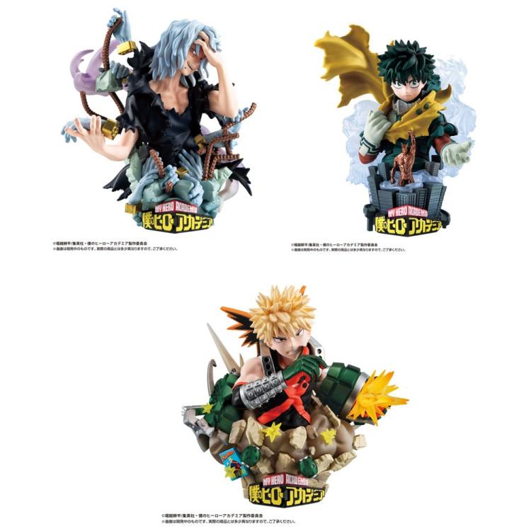 My Hero Academia Petitrama EX Series Pack de 3 Figuras Type-Decision 9 cm Megahouse 