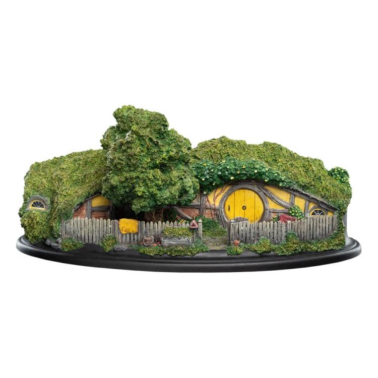 Trilogía de El hobbit Estatua Hobbit Hole -25 Gandalf\'s Cutting 14 cm Weta Workshop 