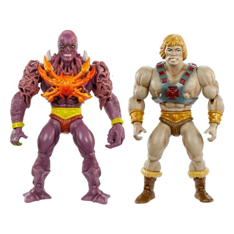 Masters of the Universe x Stranger Things Origins Pack de 2 Figuras He-Man & Vecna 14 cm  Mattel