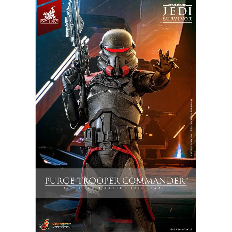 Star Wars Jedi: Survivor Figura Videogame Masterpiece 1/6 Purge Trooper Commander Hot Toys Exclusive 30 cm