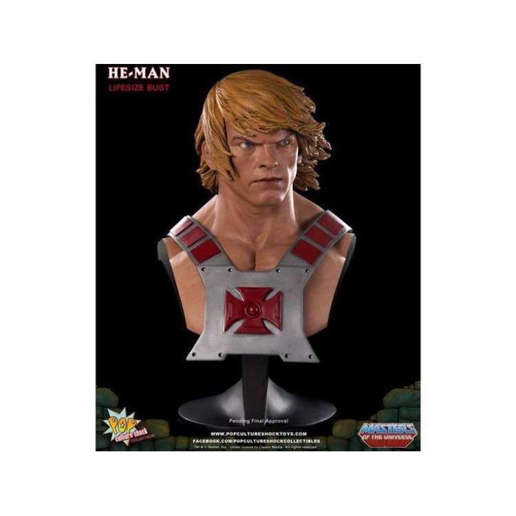 Masters of the Universe: He-Man 1:1 scale bust 