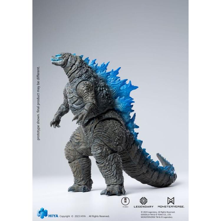 Godzilla Figura Exquisite Basic Godzilla vs. Kong Heat Ray Godzilla Translucent Version 18 cm Hiya Toys