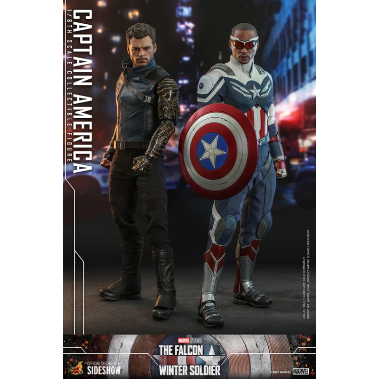 FALCON & BUCKY Captain America Sixth Scale Figure by Hot Toys Television Masterpiece Series - The Falcon and the Winter Soldier