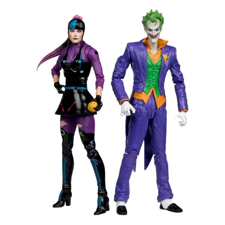 DC Multiverse Figuras Paquete de 2 The Joker & Punchline 18 cm McFarlane Toys