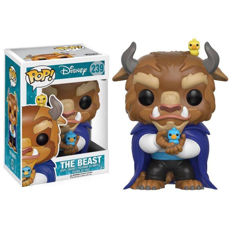 La Bella y la Bestia Figura POP! Disney Vinyl The Beast 9 cm FUNKO