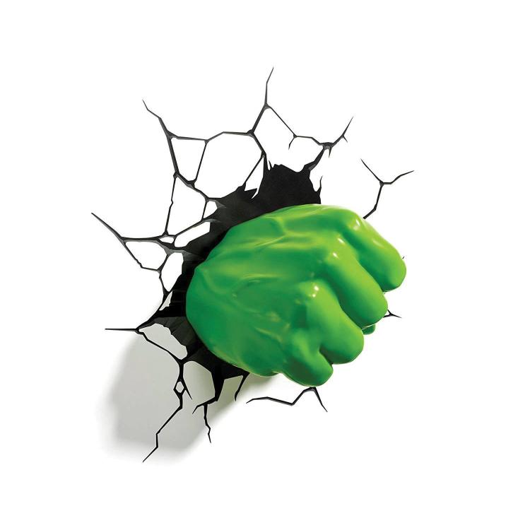 Marvel Lámpara 3D LED Hulk Fist 3Dlight 
