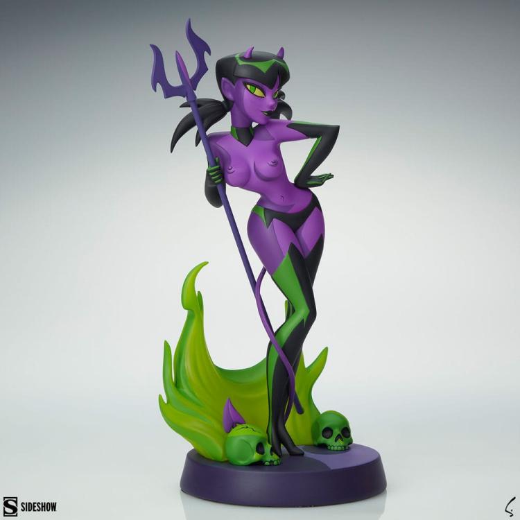 Original Artist Series Estatua Devil Girl (Purple and Green Variant) 30 cm Sideshow Collectibles