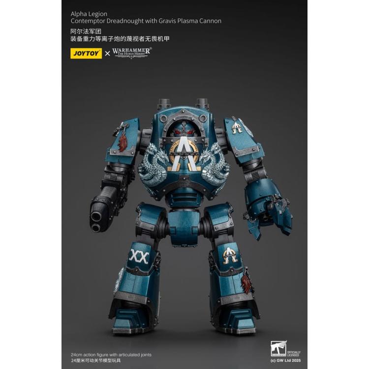 Warhammer The Horus Heresy Figura Alpha Legion Contemptor Dreadnought with Gravis Plasma Cannon 25 cm Joy Toy (CN)