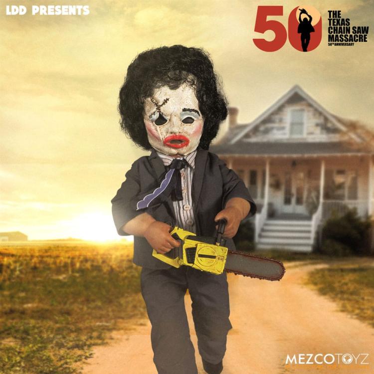 Living Dead Dolls Muñeco Leatherface Deluxe Edition 27 cm MEZCO