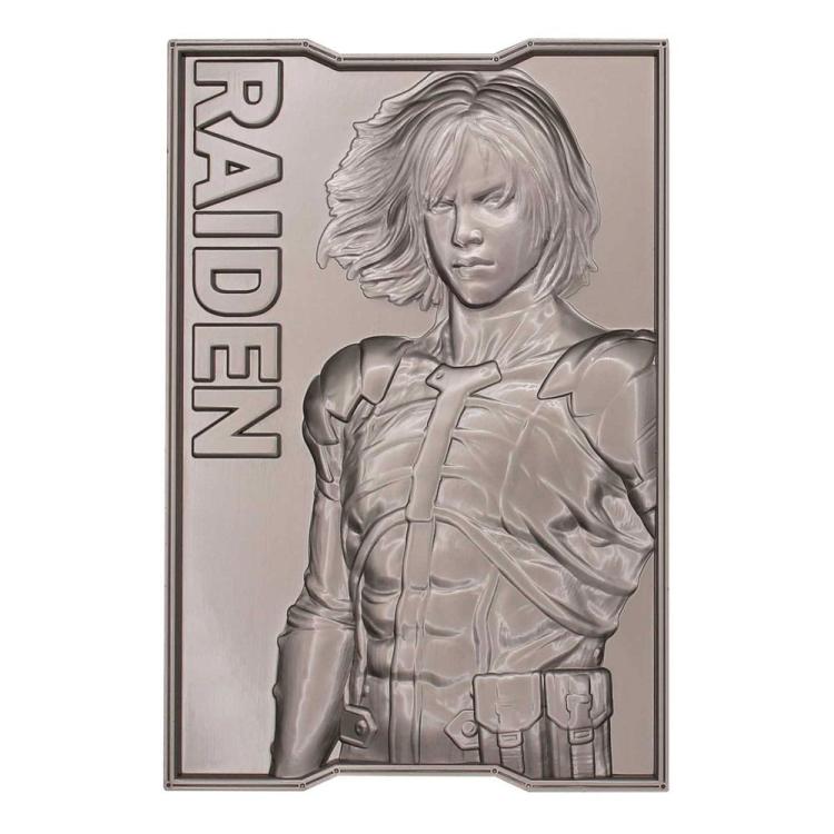 Metal Gear Solid 2 Lingote Raiden Limited Edition FaNaTtik