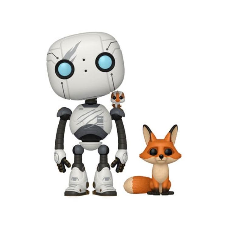 Robot salvaje POP&Buddy! Movies Vinyl Figuren Roz w/Brightbill & Fink 9 cm FUNKO