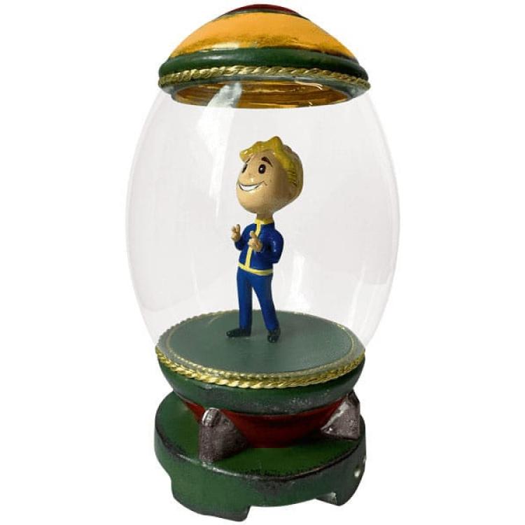  Fallout Estatua Blown Glass Adornment Series Nuke Vault Boy 17 cm GOOD LOOT