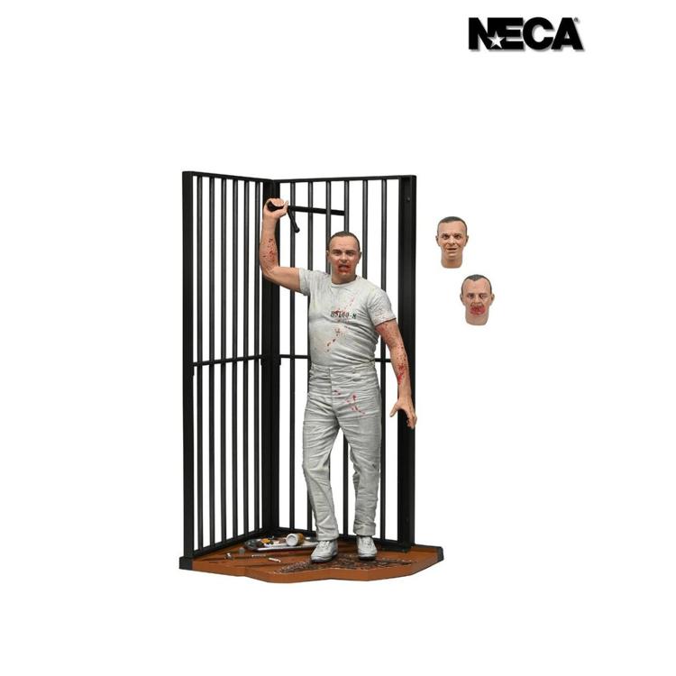 El Silencio de los Corderos Figura Dr. Hannibal Lecter (Prison Escape) 18 cm NECA